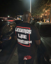 Load image into Gallery viewer, Black Staple Tee - Legends Live Forever
